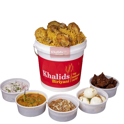 Best khalids special bucket biriyani in erode